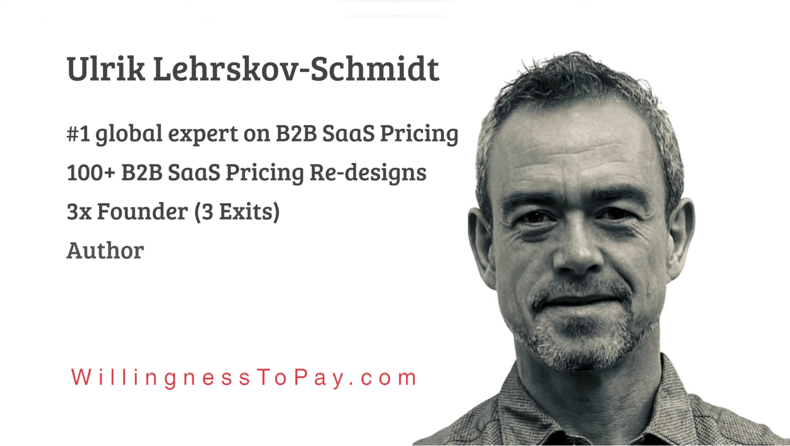 Promo Video – SaaS Pricing Book